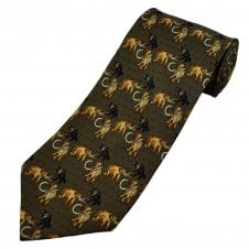 Mammoths Green Men's Novelty Tie