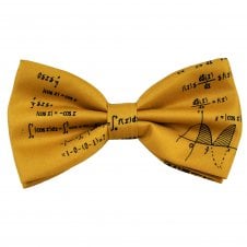 Maths Gold Men's Novelty Bow Tie