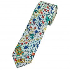 Medieval Knights & Castles Themed Boys Tie - Made with Liberty Fabric