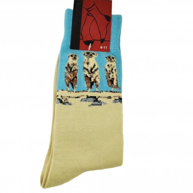 Meerkat Men's Novelty Socks