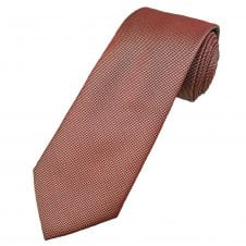 Michaelis Red, Navy Blue & Silver Micro Patterned Men's Silk Tie