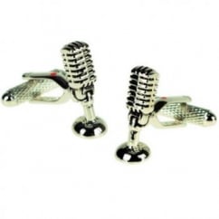 Microphone Novelty Cufflinks