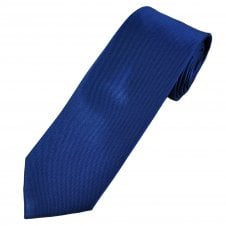 Midnight Blue Micro Pattern Men's Silk Tie
