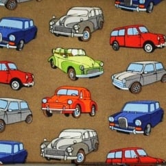 Morris Cars Silk Novelty Pocket Square Handkerchief