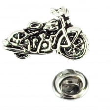 Motorbike Lapel Pin Badge