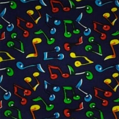 Music Notes Novelty Pocket Square Handkerchief