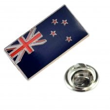 New Zealand Flag Lapel Pin Badge
