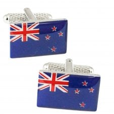 New Zealand Flag Novelty Cufflinks