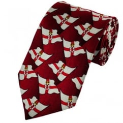 Northern Ireland Flags Silk Novelty Tie