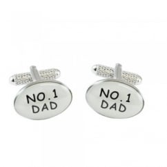 Number 1 Dad Novelty Cufflinks