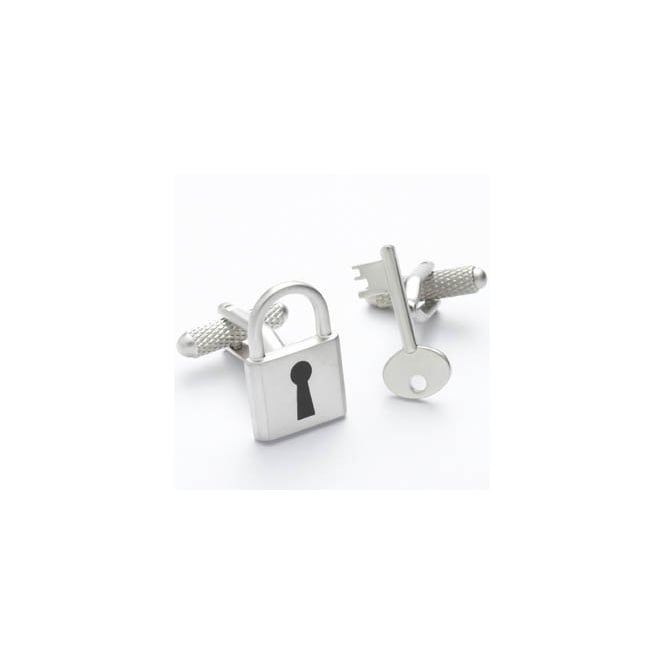 Padlock & Key Cufflinks