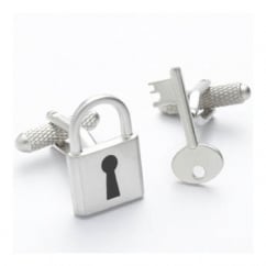 Padlock & Key Cufflinks