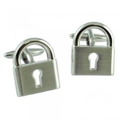 Padlock Novelty Cufflinks