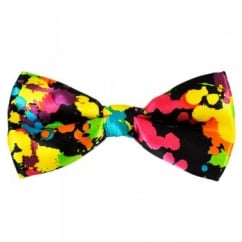 Paint Splash Novelty Bow Tie
