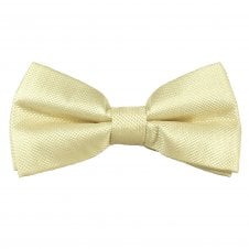 Pale Lemon Yellow Men's Bow Tie