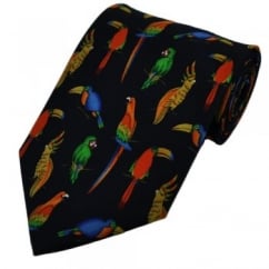 Parrots & Toucans Novelty Tie
