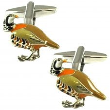 Partridge Bird Novelty Cufflinks