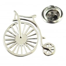 Penny Farthing Bicycle Lapel Pin Badge