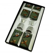Pheasant Green Men's Trouser Braces