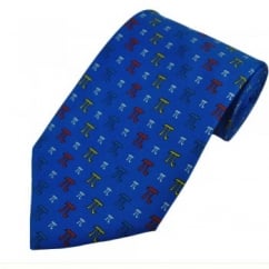 Pi Maths Blue Men's Novelty Tie
