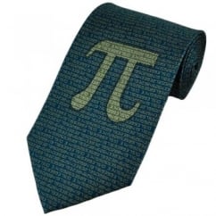 Pi Sign Silk Novelty Tie