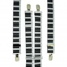 Piano Keyboard Men's Trouser Braces