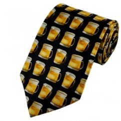Pint Of Beer Novelty Silk Tie