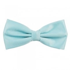 Plain Baby Blue Men's Bow Tie