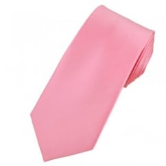Plain Baby Pink 7cm Narrow Tie