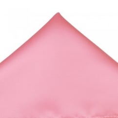 Plain Baby Pink Pocket Square Handkerchief