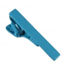 Plain Blue Tie Clip