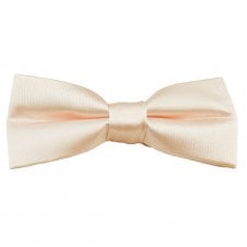 Plain Blush Ivory Men's Bow Tie