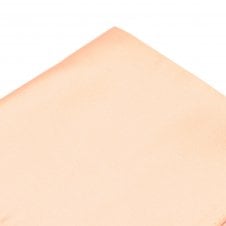 Plain Blush Peach Pocket Square Handkerchief
