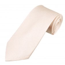 Plain Blush Pink Men's Silk Tie