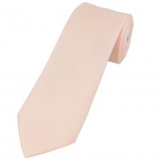 Plain Blush Textured Men's Tie