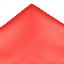 Plain Bright Coral Pink Pocket Square Handkerchief