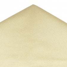 Plain Camel Silk Pocket Square Handkerchief