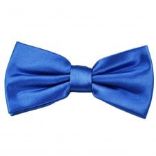 Plain Cobalt Blue Men's Bow Tie