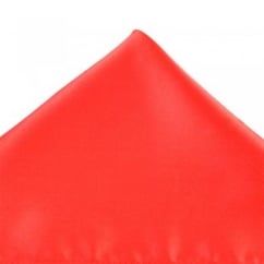 Plain Coral Pocket Square Handkerchief