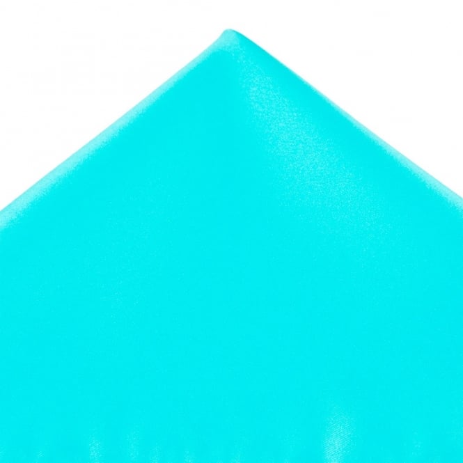 Plain Cornflower Blue Pocket Square Handkerchief