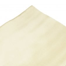 Plain Cream Silk Pocket Square Handkerchief
