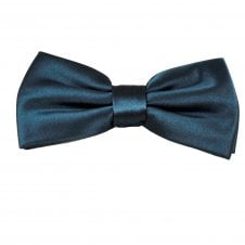 Plain Dark Blue Men's Bow Tie