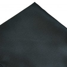 Plain Dark Grey Pocket Square Handkerchief