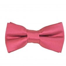Plain Dark Mauve Pink Boys Bow Tie