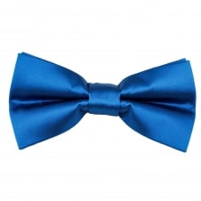 Plain Dark Royal Blue Men's Bow Tie