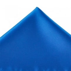 Plain Dark Royal Blue Pocket Square Handkerchief