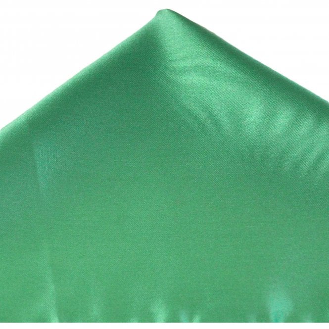 Plain Dark Sage Green Pocket Square Handkerchief
