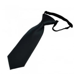 Plain Dark Slate Grey Infants Tie