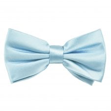 Plain Dusky Blue Men's Bow Tie