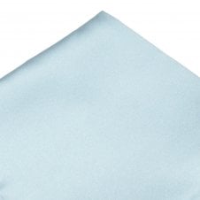 Plain Dusky Blue Pocket Square Handkerchief